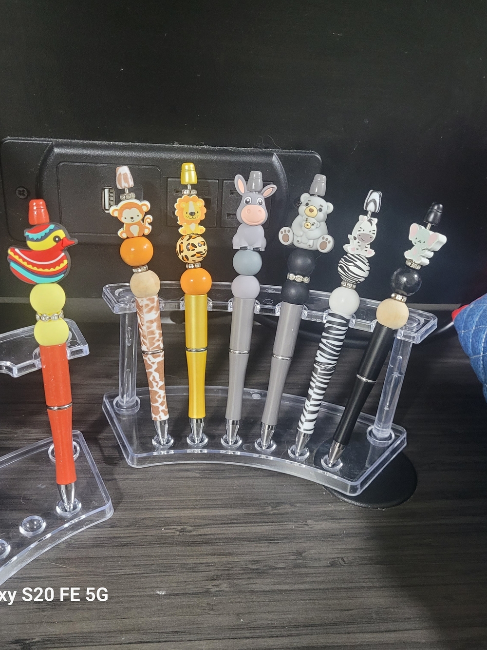 Handmade Animal Beaded Pens